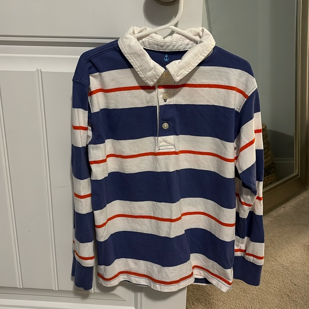 Kids JCrew Long Sleeve Polo